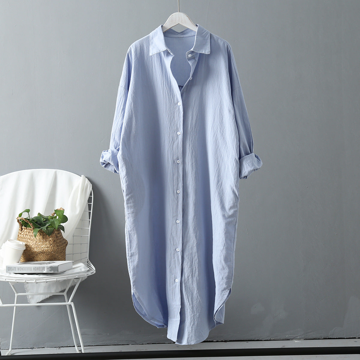 Shirt dress shirt - Mubimart -  