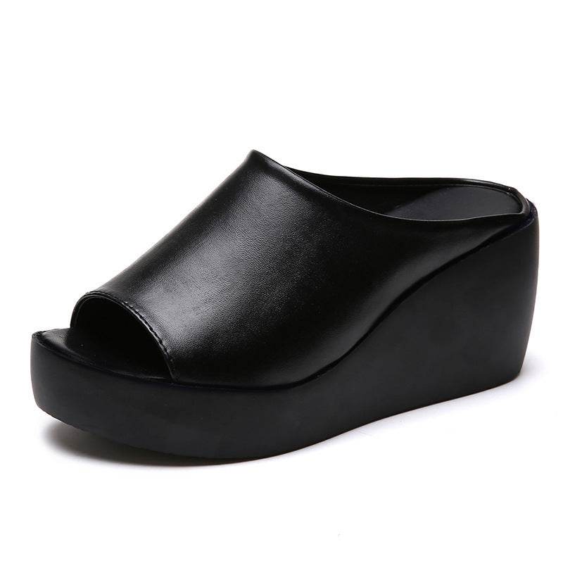 Wedge sandals and slippers - Mubimart