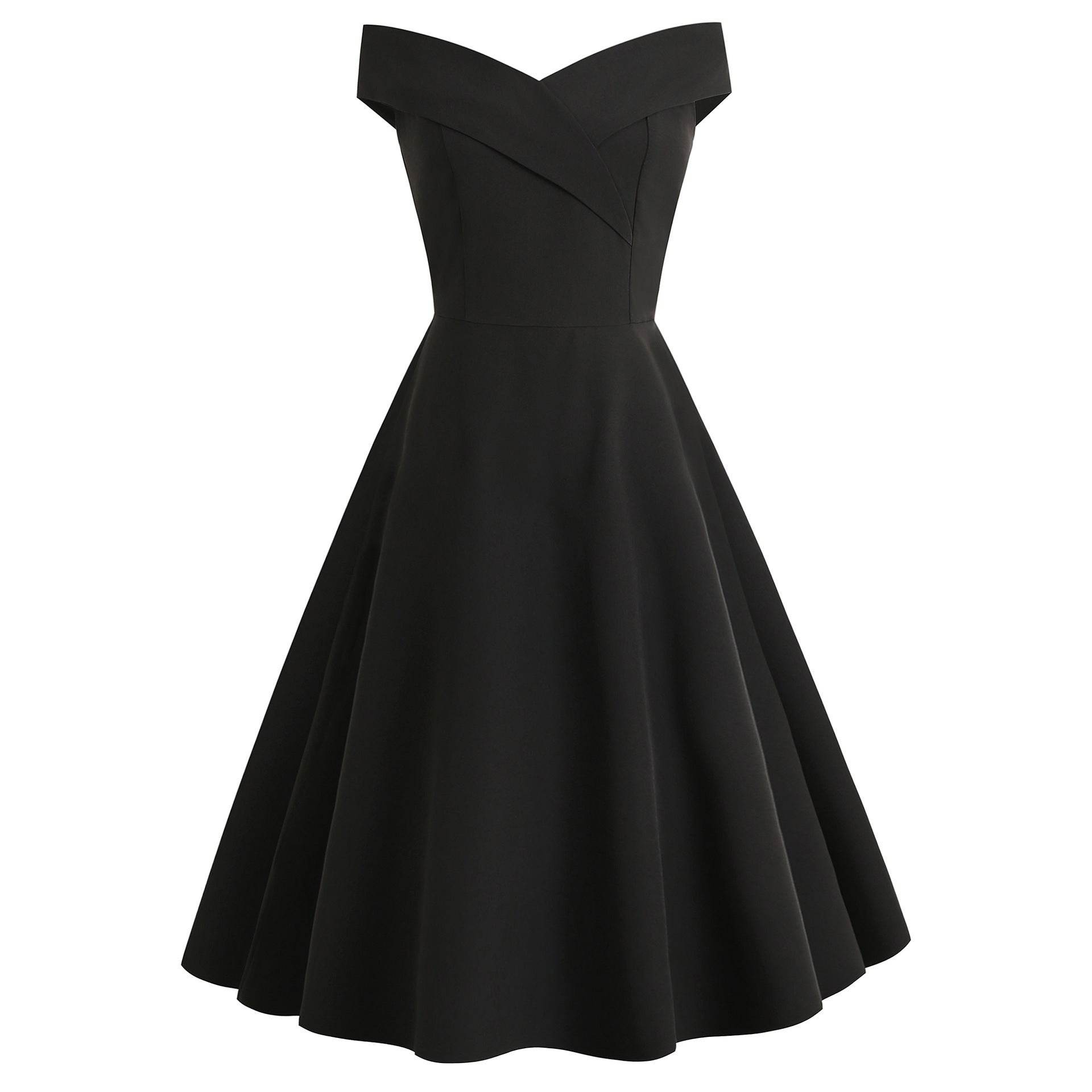 Vintage dress cocktail party dress - Mubimart