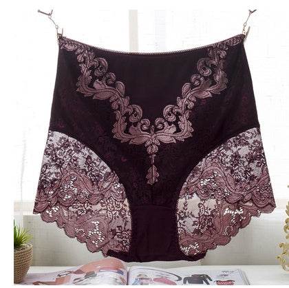 Sexy Lace Tummy Shaping Panties - Mubimart