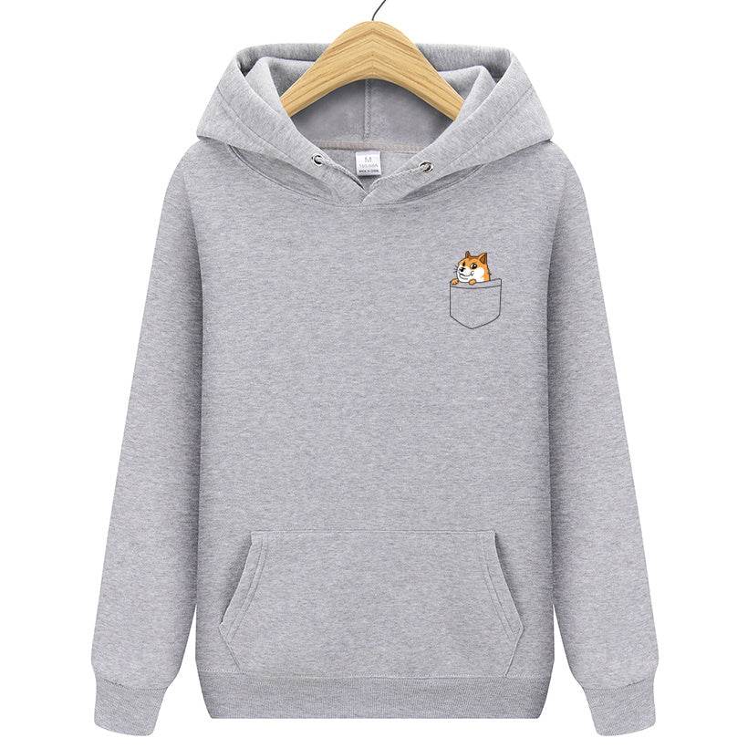 Hooded pullover sweater - Mubimart