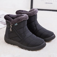 Padded ankle boots