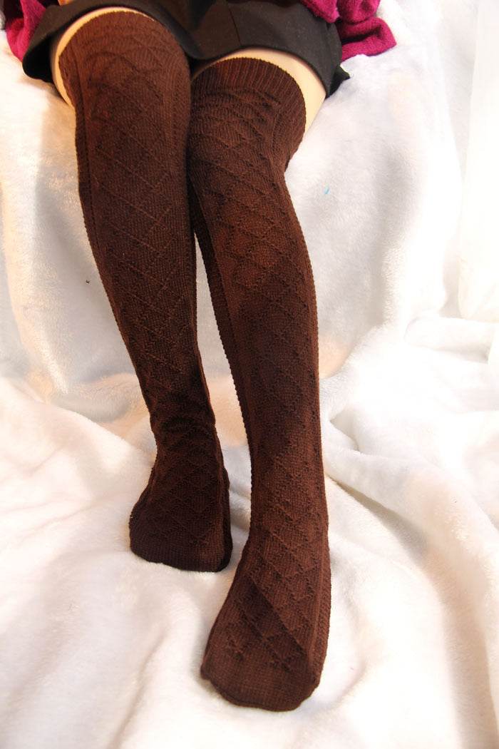 Autumn and winter stockings over the knee high socks - Mubimart