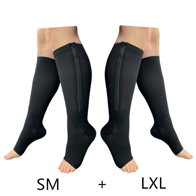 Compression Socks Zipper Socks Compression Socks Zipper Socks - Mubimart -  