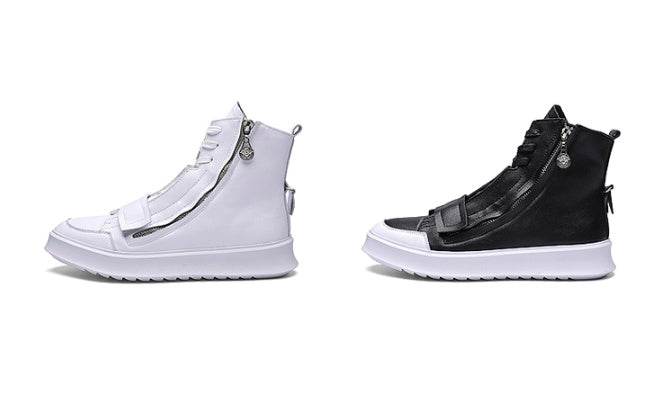 PU leather Men Boots Winter Ankle Boots - Mubimart