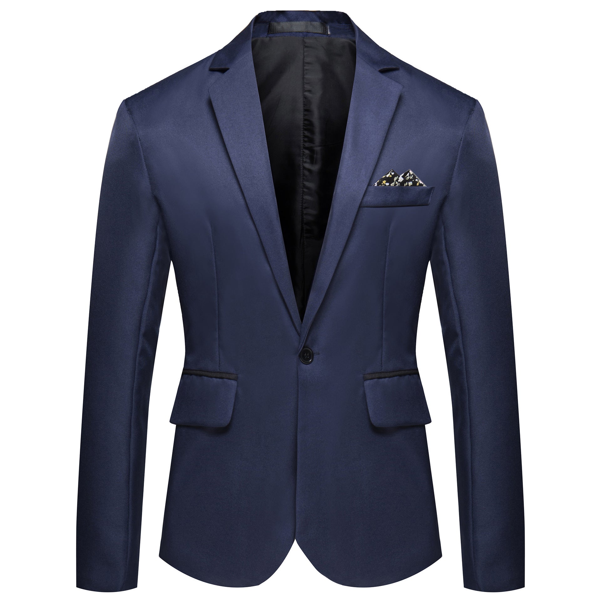 Solid Color Small Suit Hot Sale Men One Button Suit