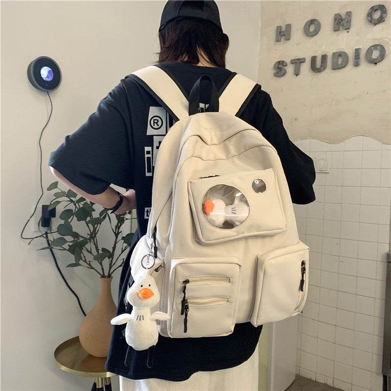 High School College Student Backpack Women - Mubimart