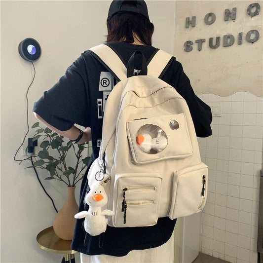 High School College Student Backpack Women - Mubimart