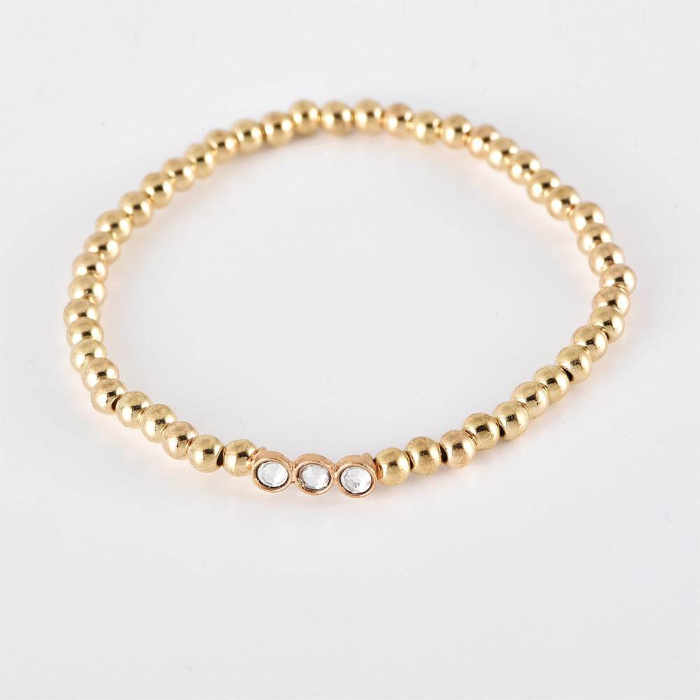 Diamond Bangle Bracelet Set - Mubimart