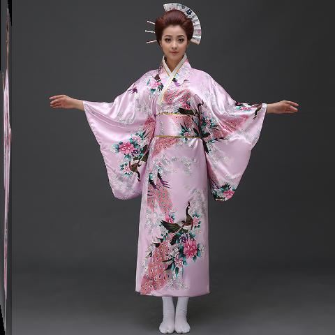 Japanese God Girl Kimono Female Formal Dress - Mubimart -  