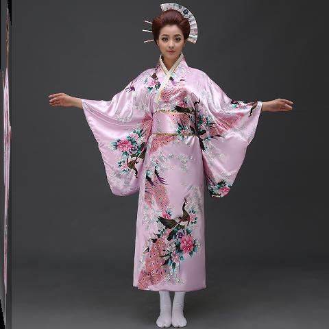 Japanese God Girl Kimono Female Formal Dress - Mubimart