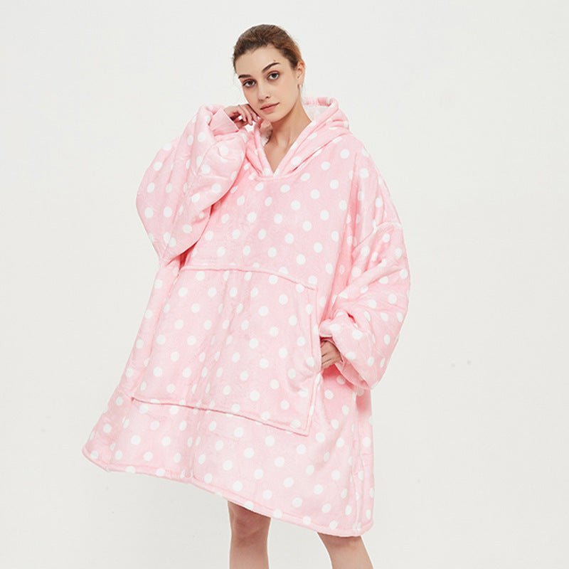 Cold and warm nightgown - Mubimart -  