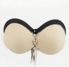 Premium Self Adhesive Strapless Bra   OFF - Mubimart - Strapless bra 