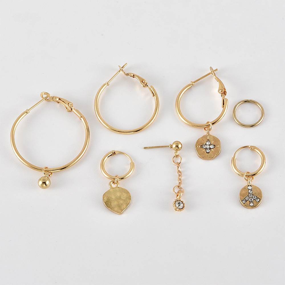 Women's ear hoop earrings - Mubimart