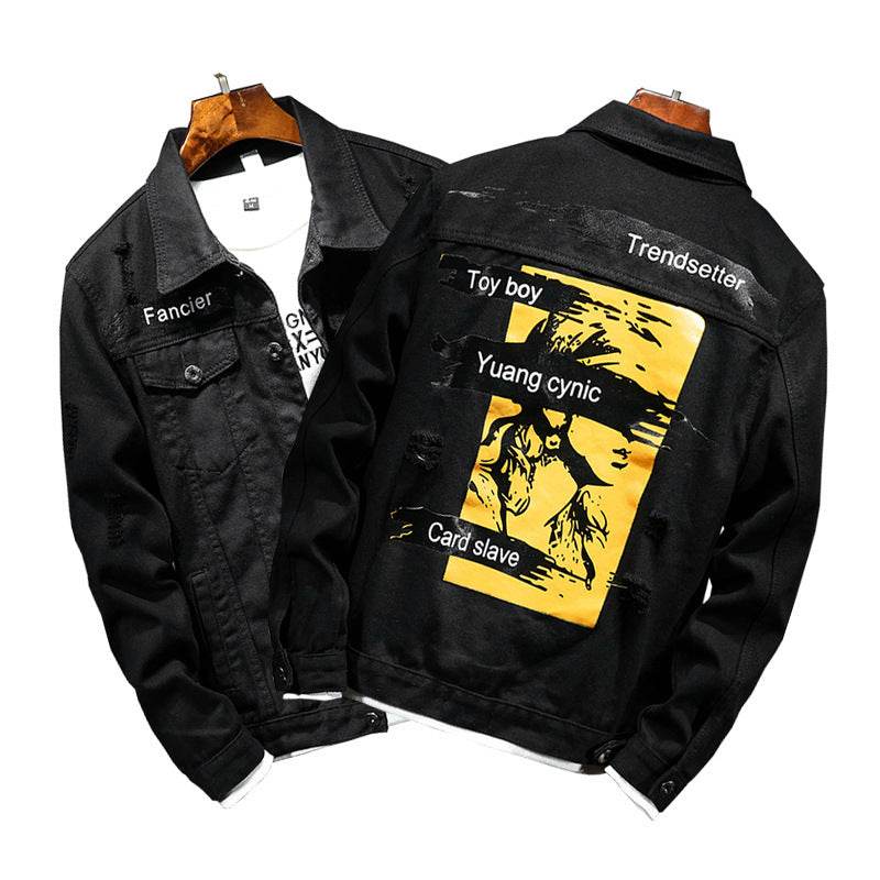Men's denim jacket - Mubimart