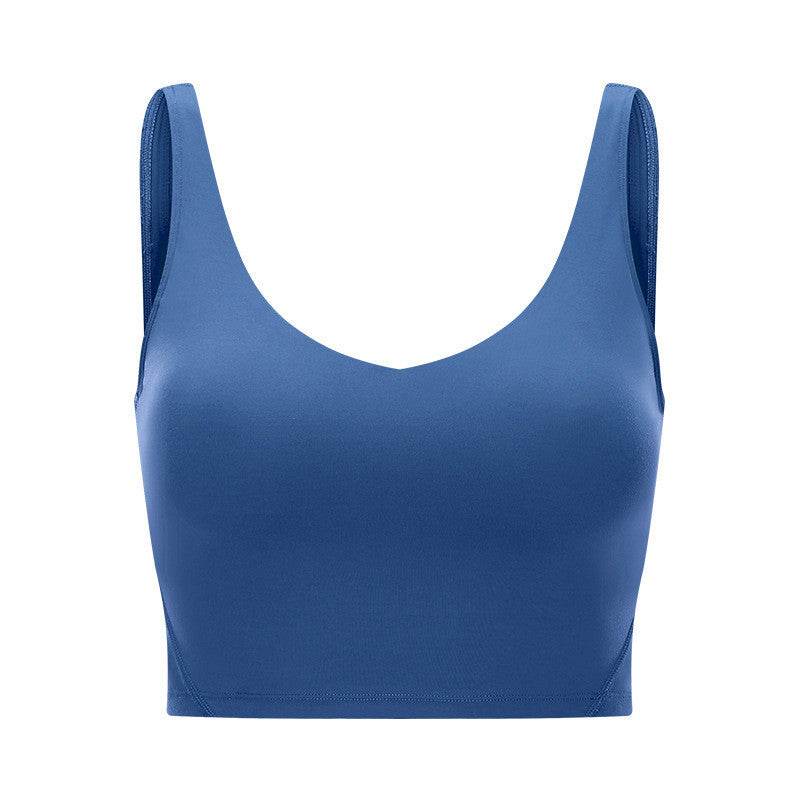 Vest-style sports bra - Mubimart