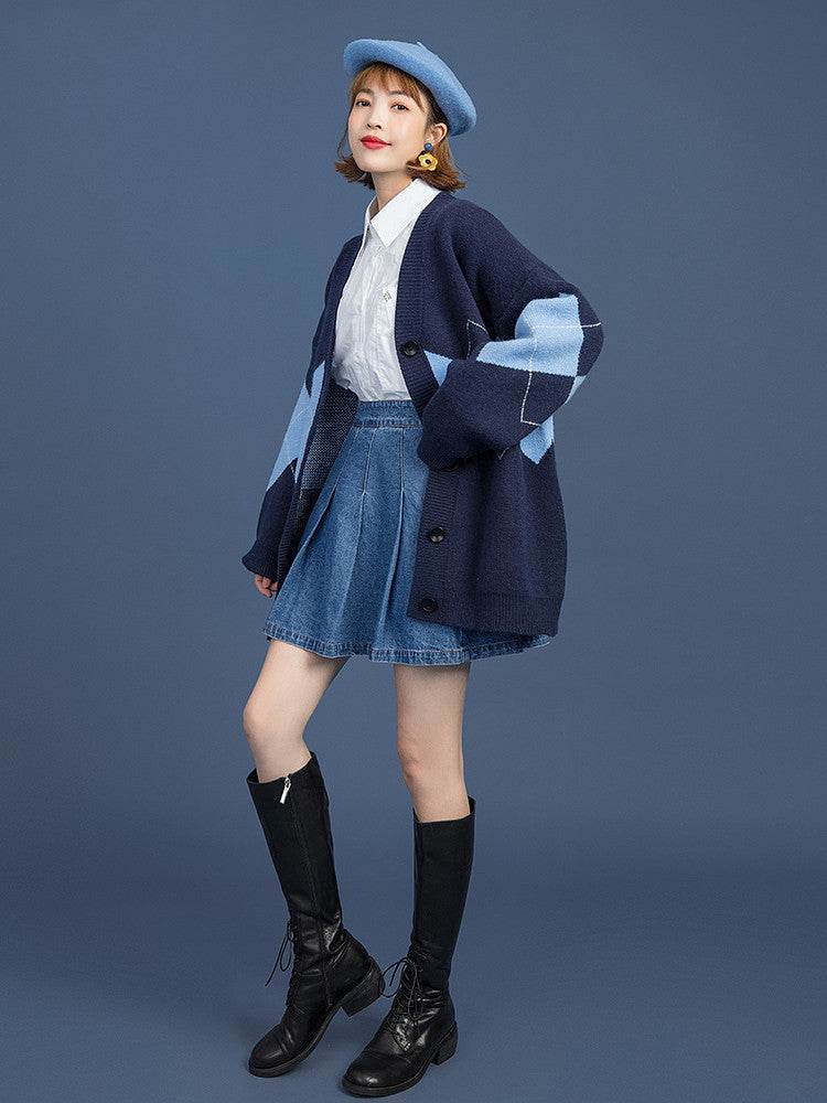 Sweater sweater coat - Mubimart