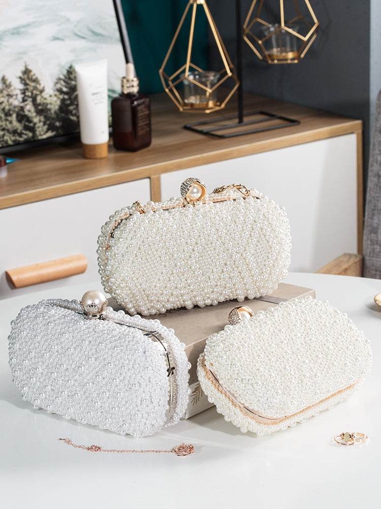 Pearl Dinner Clutch - Mubimart