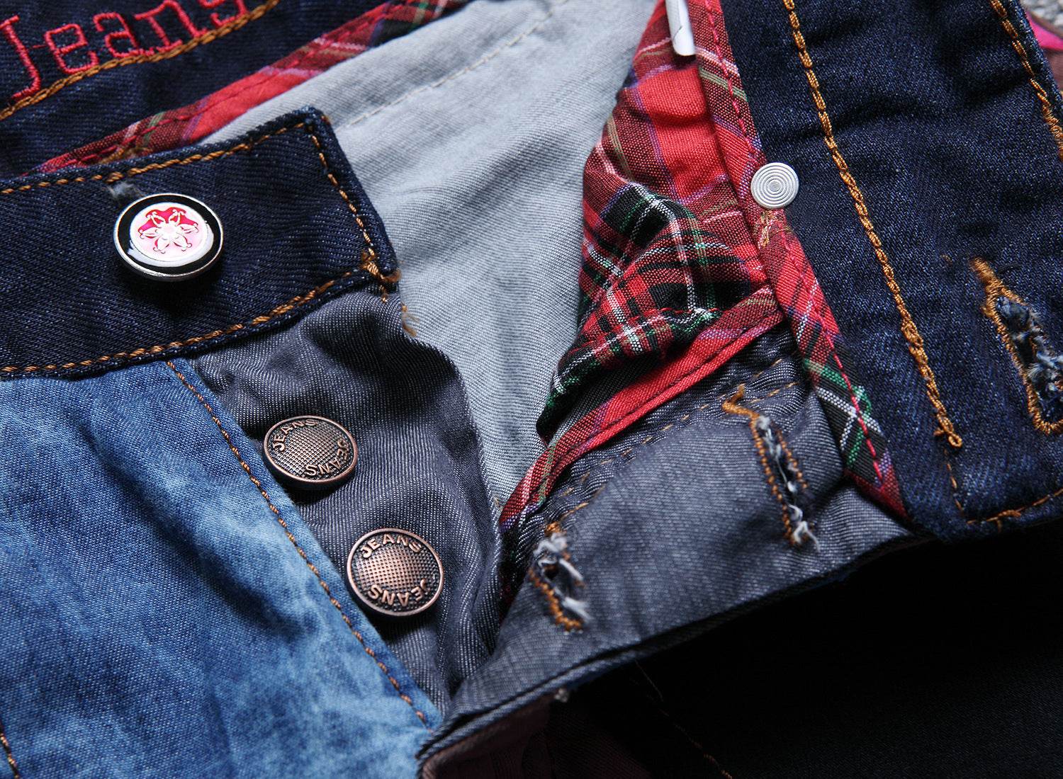 Small straight fit jeans - Mubimart