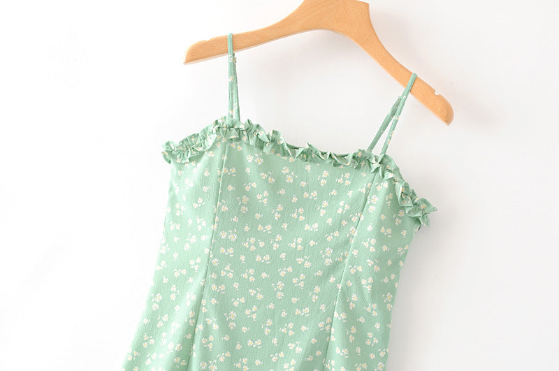 Floral camisole dress - Mubimart -  