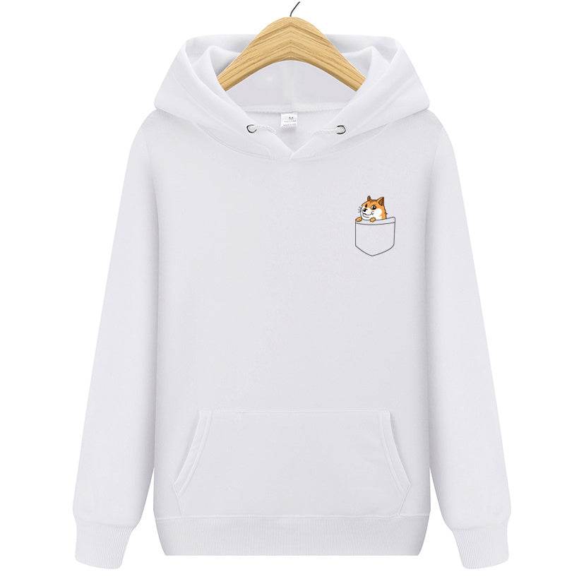 Hooded pullover sweater - Mubimart