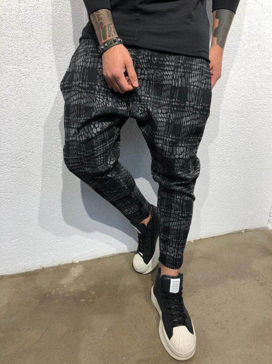 Print gradient sweatpants - Mubimart