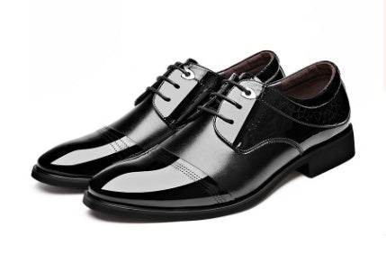 spring new men's shoes business dress shoes fashion lace men's shoes shoes shoes - Mubimart