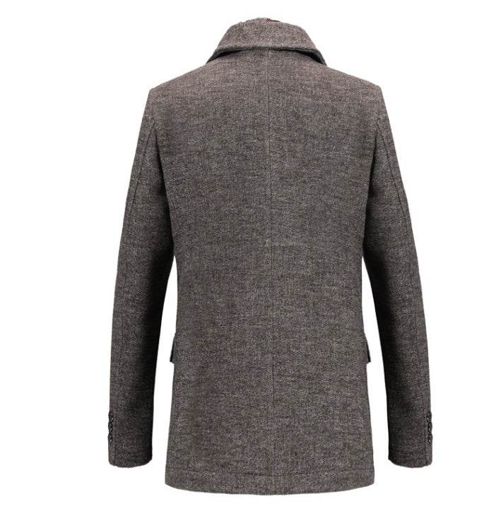 Montgomery Wool Trench Coat - Mubimart