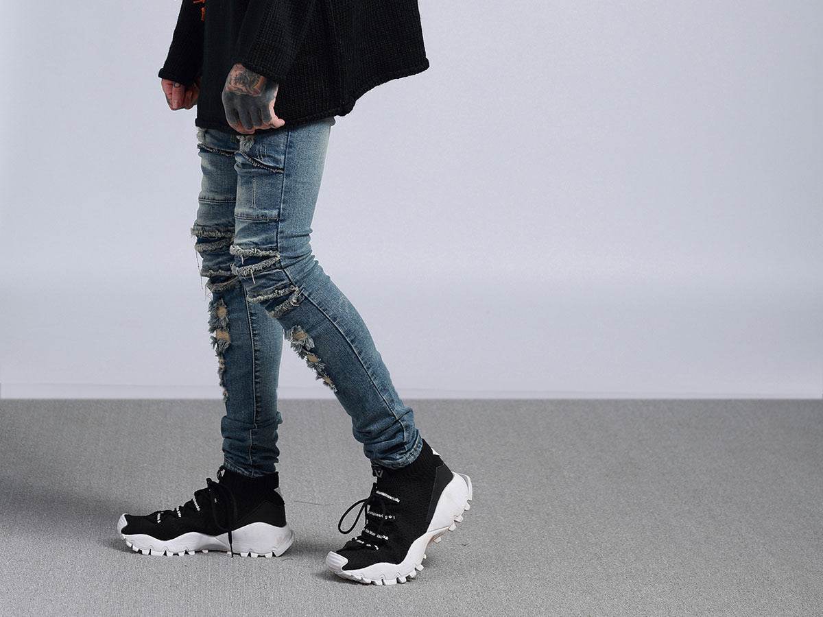 Shredded jeans - Mubimart