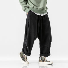 Straight wide leg cargo pants