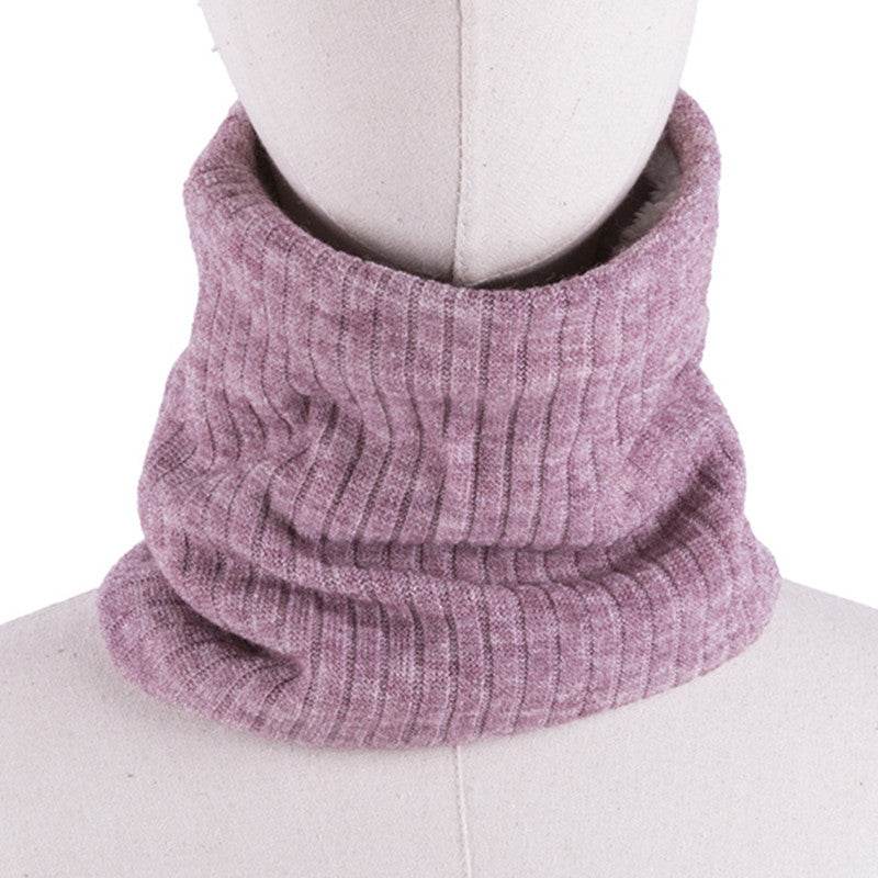 Hooded Knitted Scarf For Men And Women To Keep Warm And All-match Woolen Scarf - Mubimart