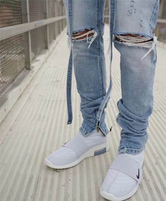 Ribbon jeans - Mubimart