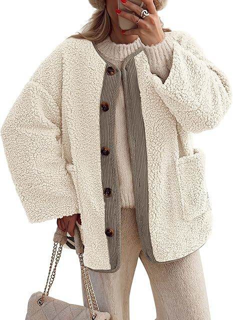 Women's Warm Winter Collarless Jacket - Mubimart