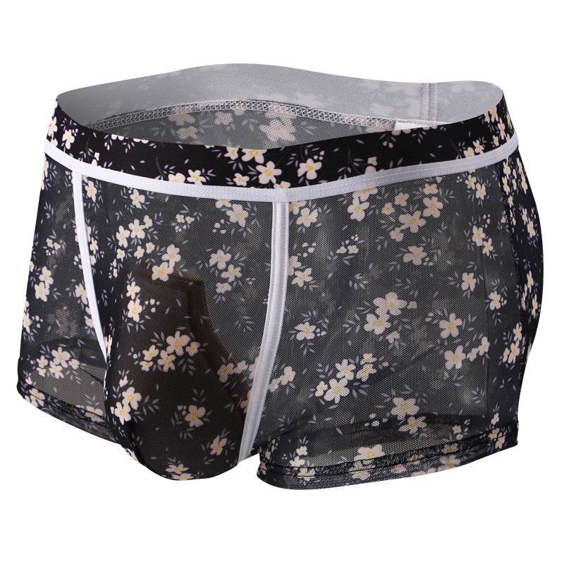Transfer Printing Pants Breathable Boxers Underwear - Mubimart