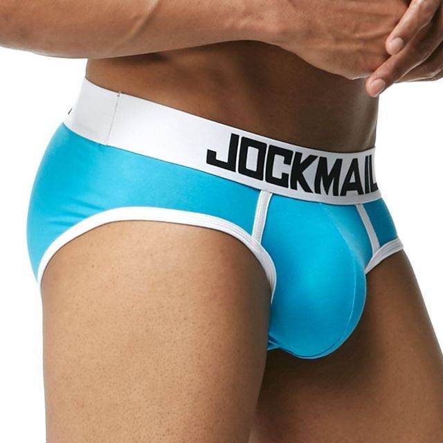 Men Underwear Briefs U Convex Big Pouch Jockstrap - Mubimart