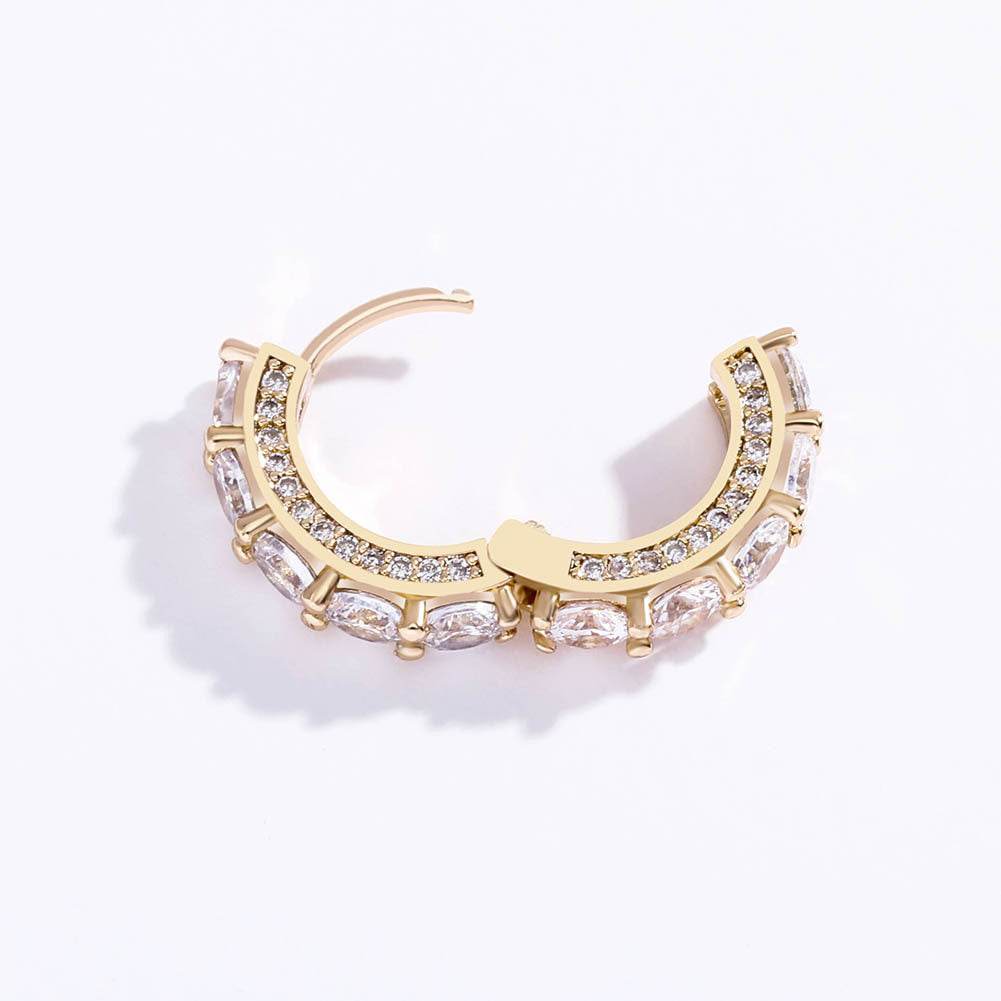 New Huggie hoop earrings - Mubimart