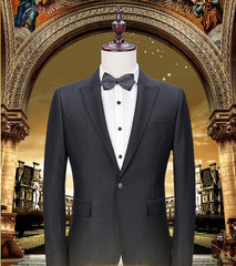 Three-piece suit jacket men