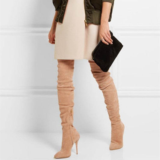 Knight over the knee boots - Mubimart