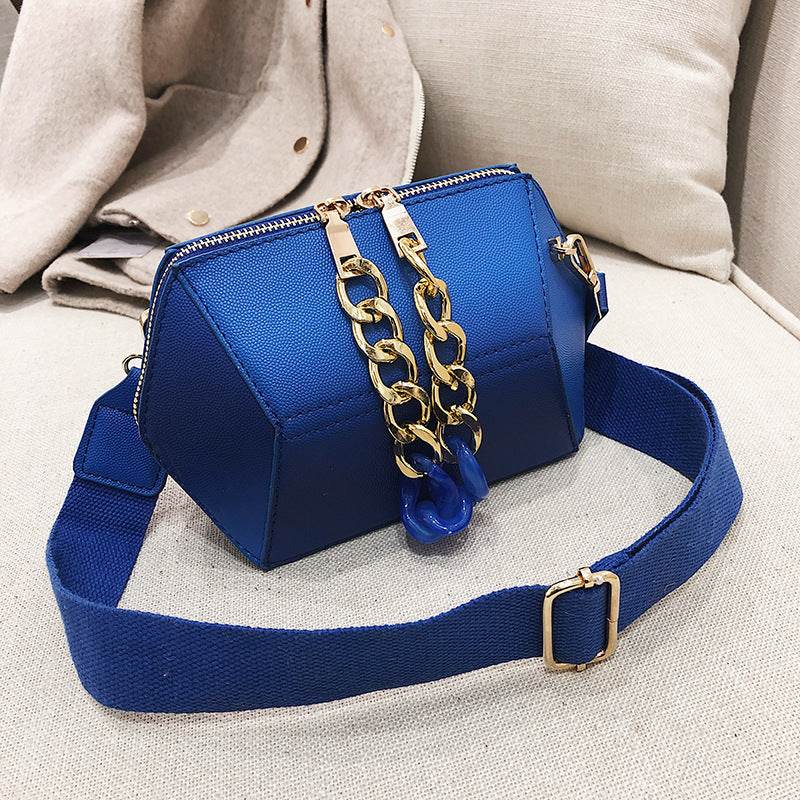Wide shoulder girly One Shoulder Satchel - Mubimart