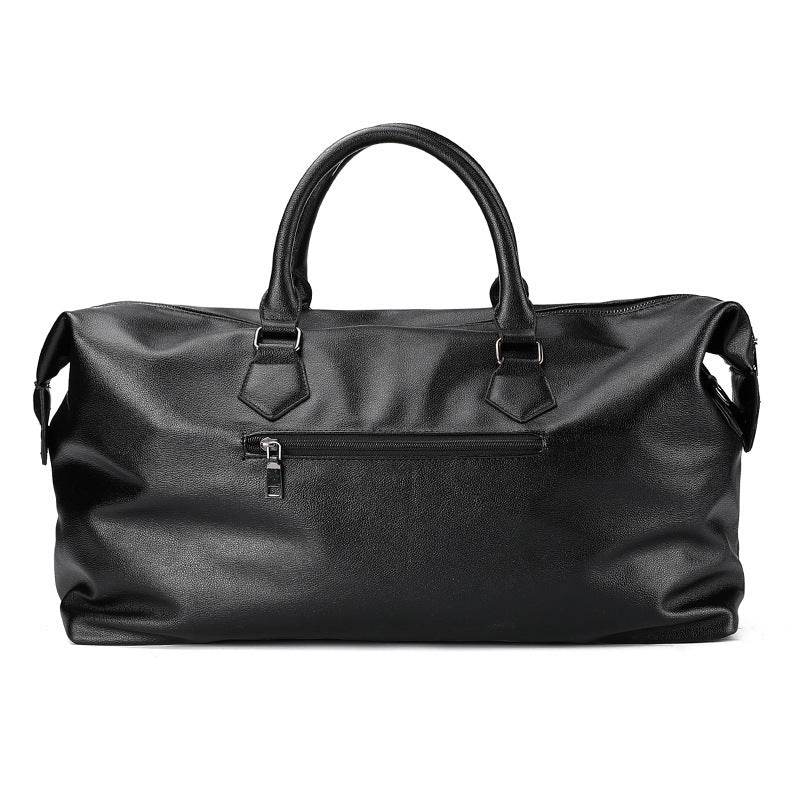 Leather gym bag - Mubimart