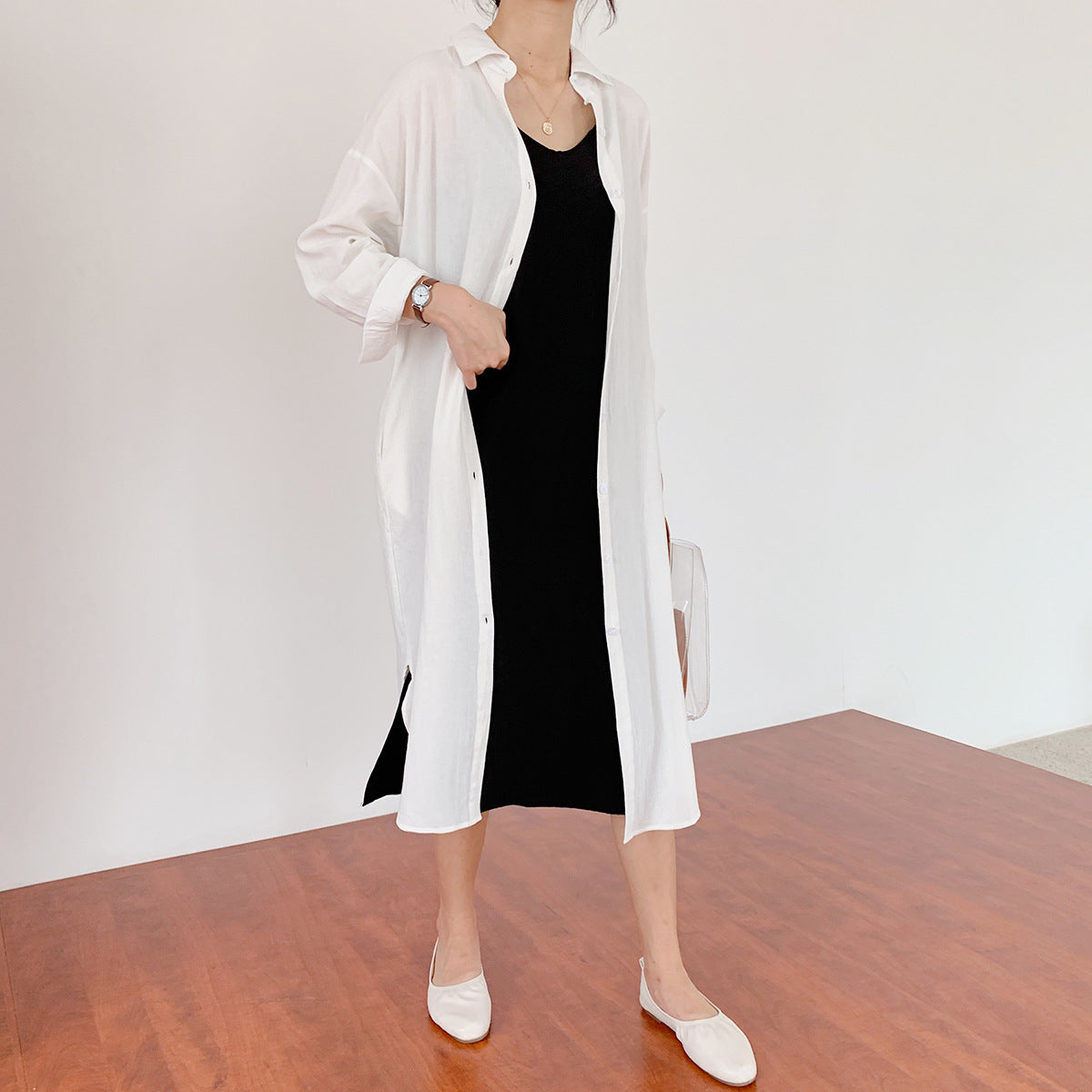 Shirt dress shirt - Mubimart -  