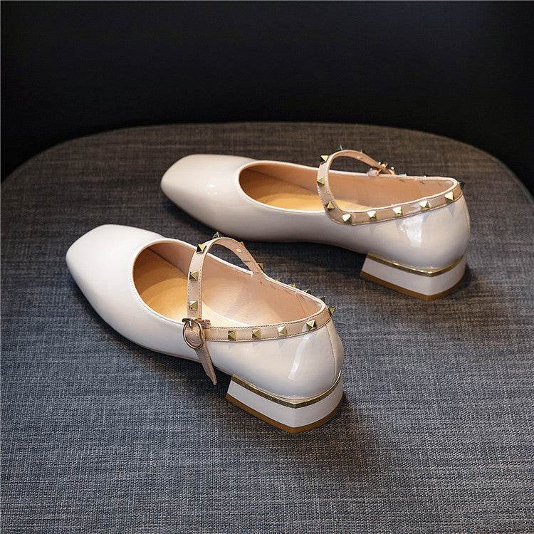 Mary Jane pumps women's flats - Mubimart