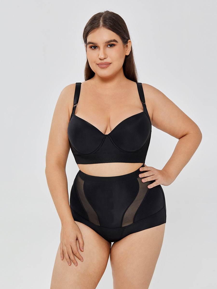 Womens' Tummy Control High Waist Trainer Body Shaper - Mubimart