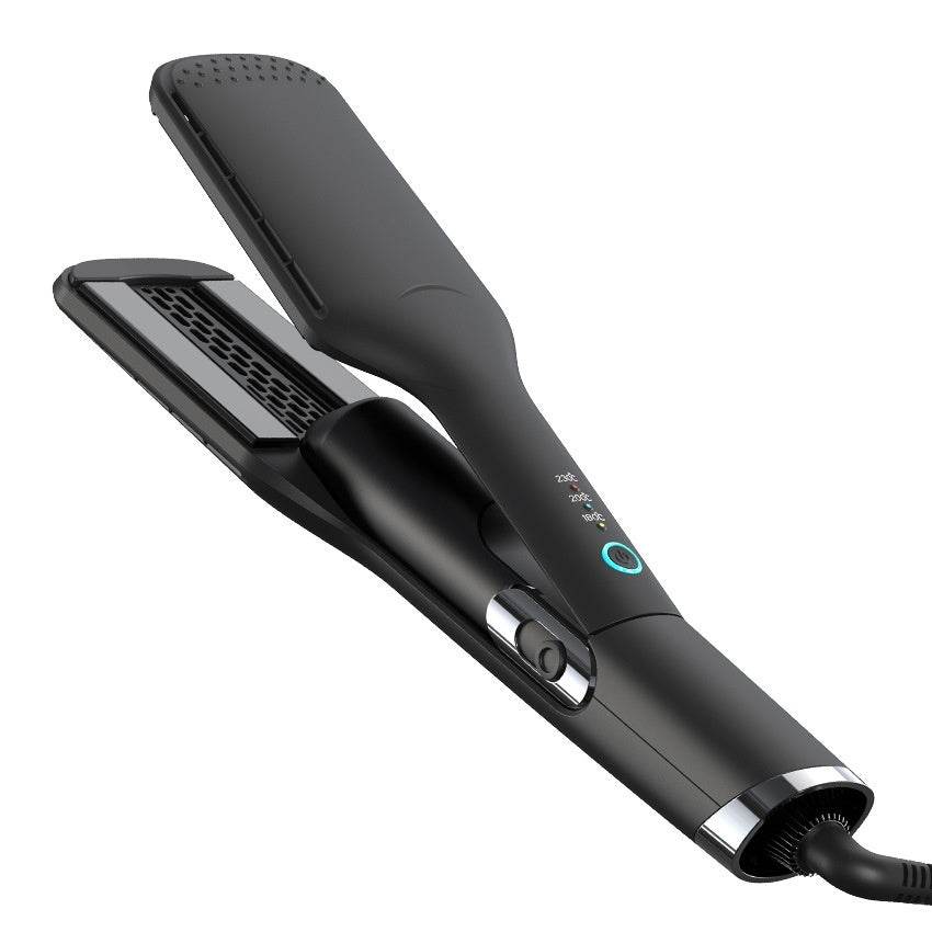 Hair Dryer Hair Straightener Two-in-one Multi-functional Wet And Dry Dual-use Electric Hair Straightener - Mubimart