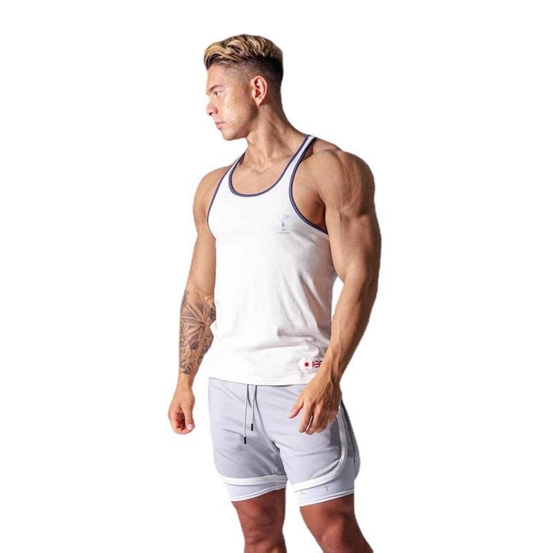 Men's Fashion Minimalist Sports Running Undershirt - Mubimart