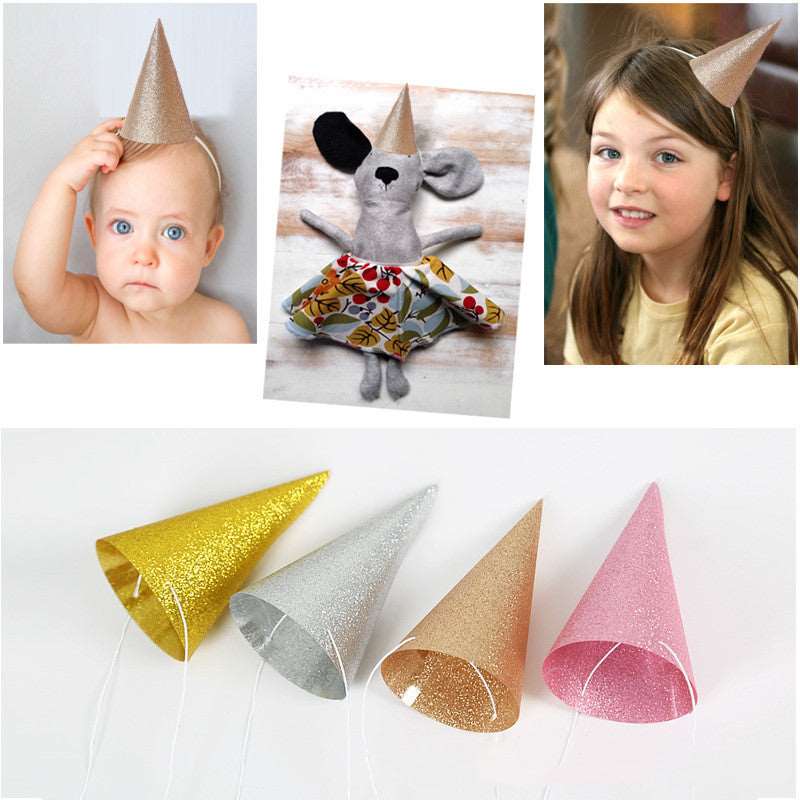 12 Baby Birthday Hat Party Hat Supplies - Mubimart -  