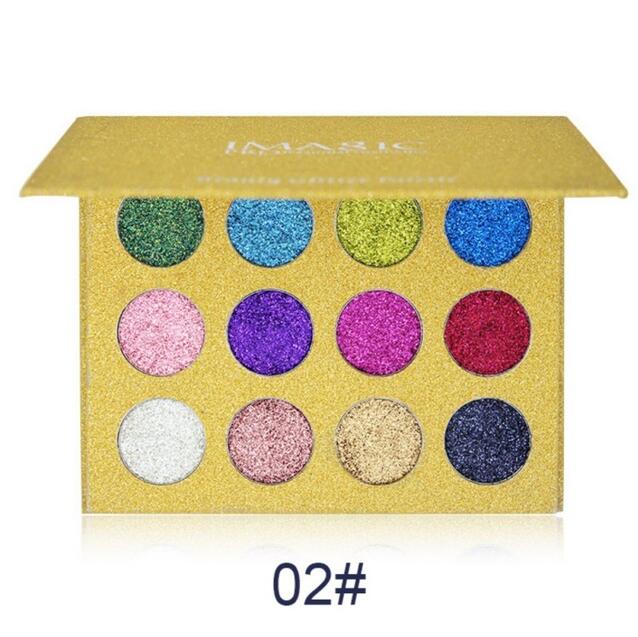 12 colours eyeshadow - Mubimart -  