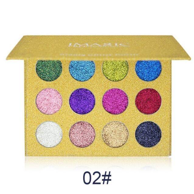 12 colours eyeshadow - Mubimart