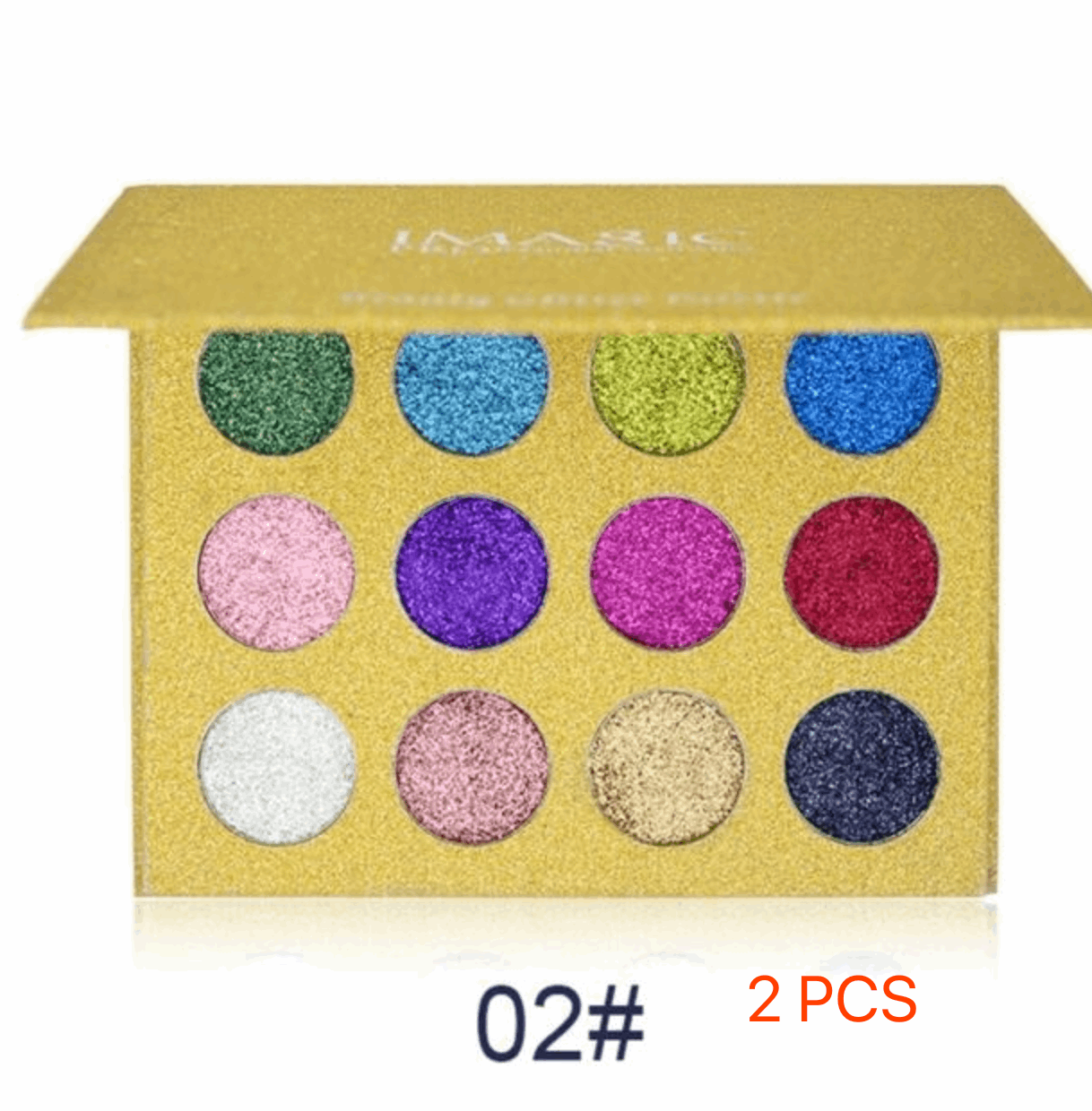 12 colours eyeshadow - Mubimart -  