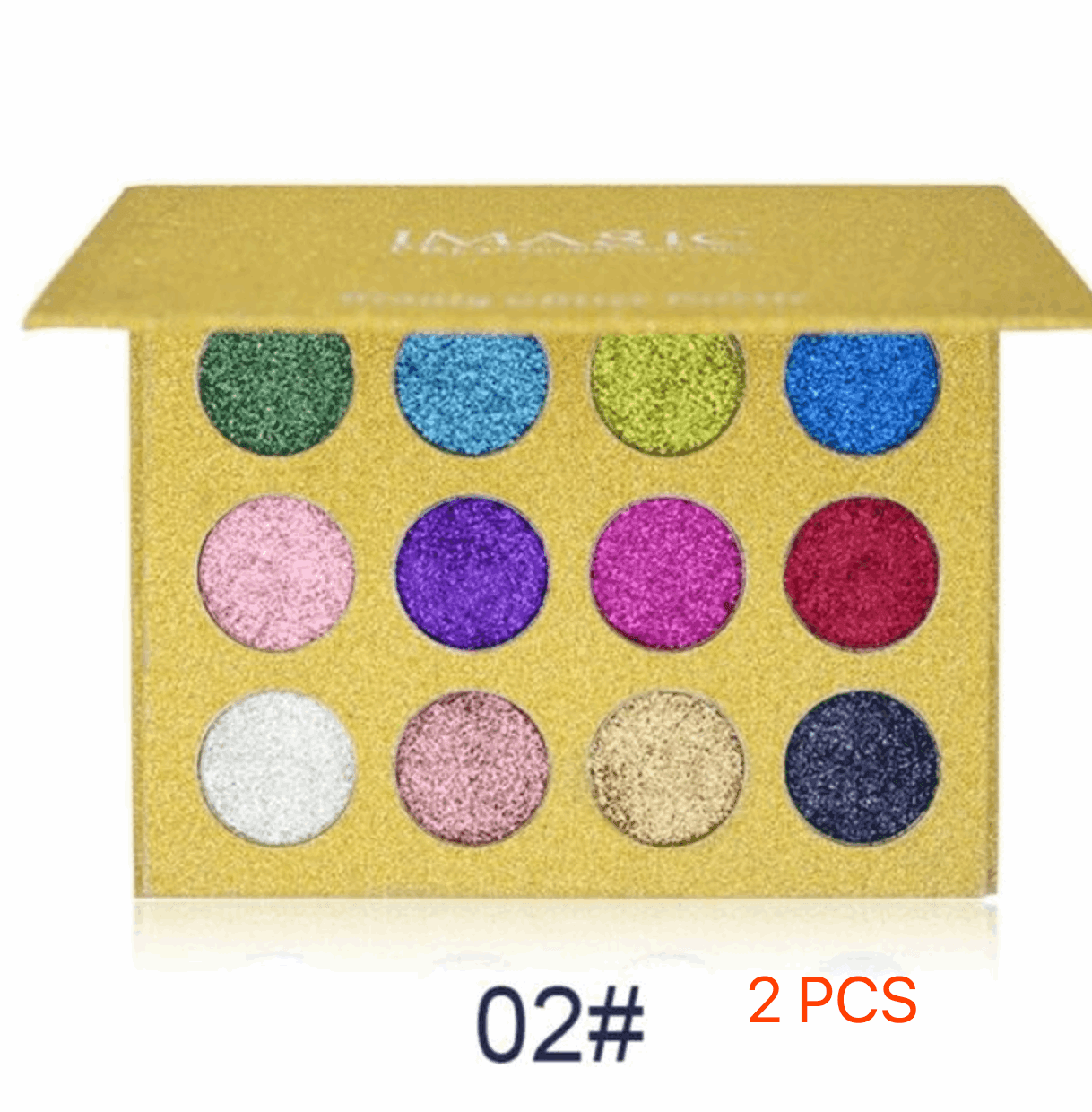 12 colours eyeshadow - Mubimart